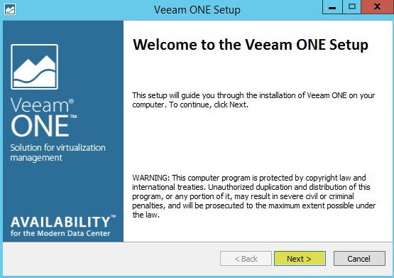 Deploying Veeam Availability Suite - Veeam ONE - Virtually Boring