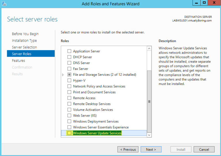 Windows server 2012 r2 не обновляется через wsus