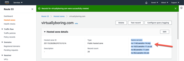 Migrate GoDaddy Domain and DNS to AWS Route 53 - Virtually Boring