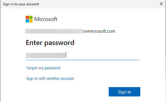 Hybrid Identity Administrator sign-in and MFA prompt during agent setup